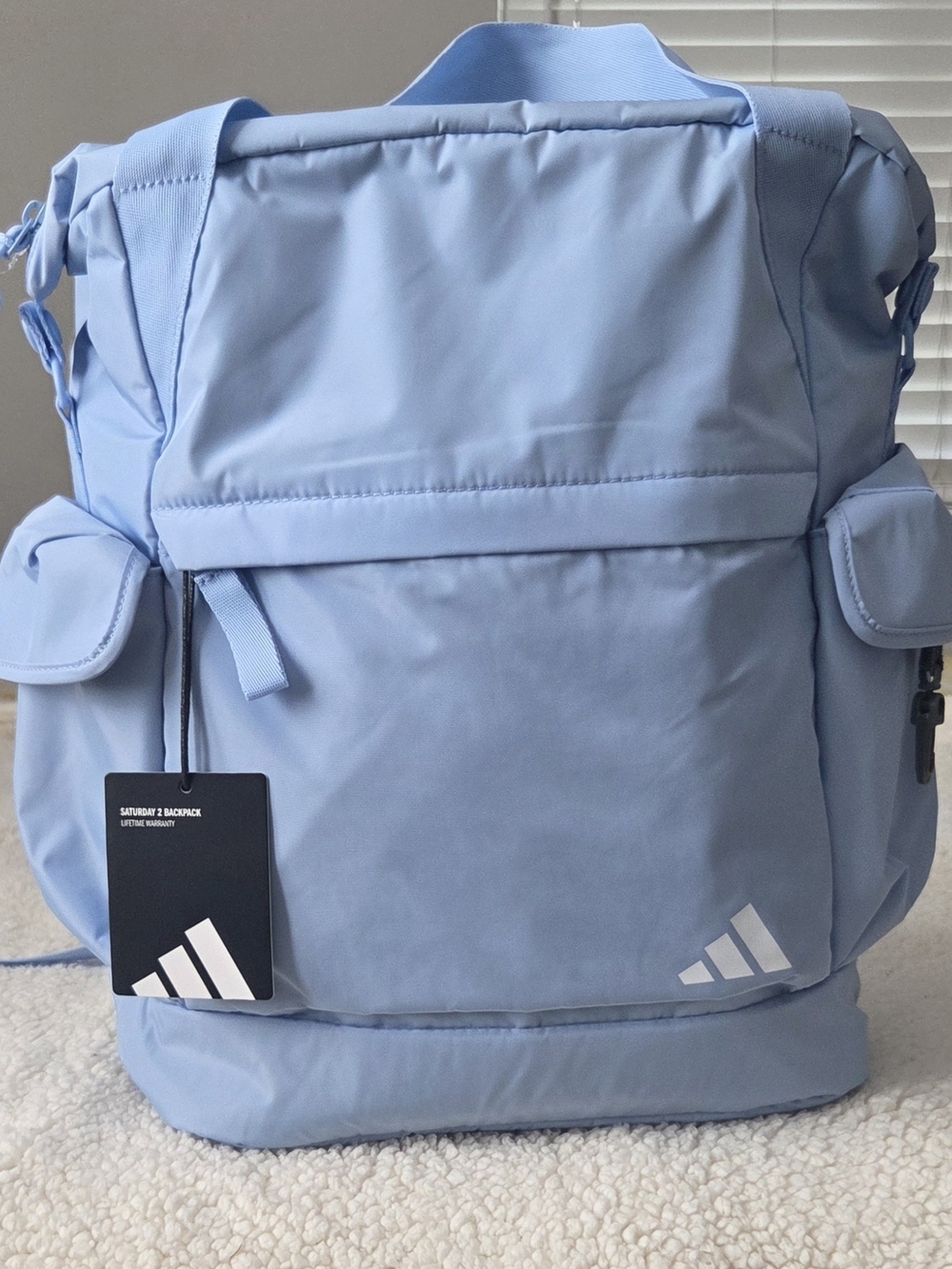 Adidas Saturday 2 Backpack Glow Blue